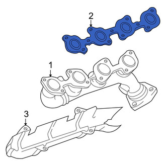 Toyota OE - Exhaust Manifold Gasket