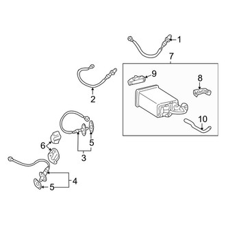 Toyota OE - Emission System - Emission Components