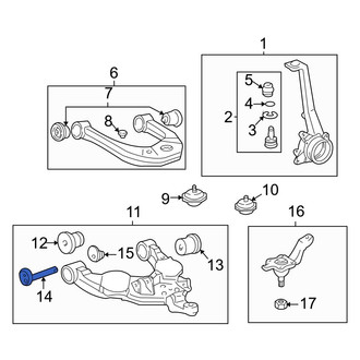 Toyota OE - Front Alignment Camber Adjusting Eccentric