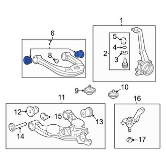 Toyota OE - Front Upper Suspension Control Arm Bushing