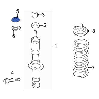 Toyota OE - Upper Suspension Strut Mount Washer