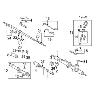 Toyota OE - Steering Gear & Linkage