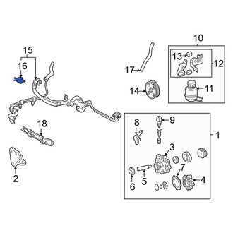 Toyota OE - Front Power Steering Control Valve