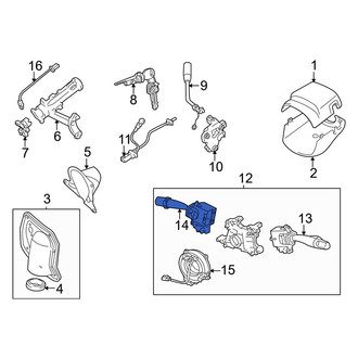 Toyota OE - Wiper Switch