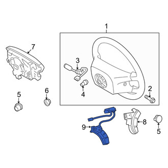 Toyota OE - Steering Wheel Radio Controls