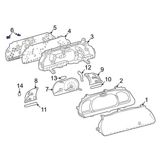 Toyota OE - Instrument Panel Light Bulb