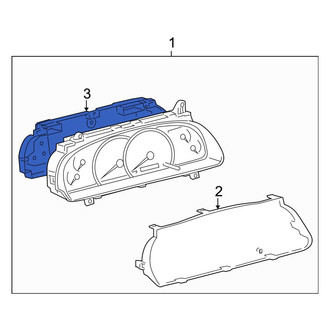 Toyota OE - Instrument Panel Cover