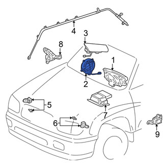 Toyota OE - Air Bag Clockspring