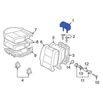 Toyota OE - Center Headrest