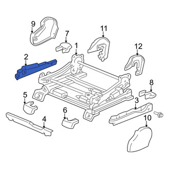 Toyota OE - Front Right Lower Outer Seat Track Cover