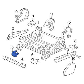 Toyota OE - Seat Track Cover