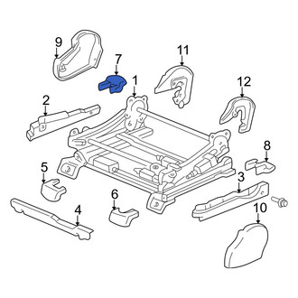 Toyota OE - Seat Track Cover