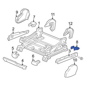 Toyota OE - Seat Track Cover