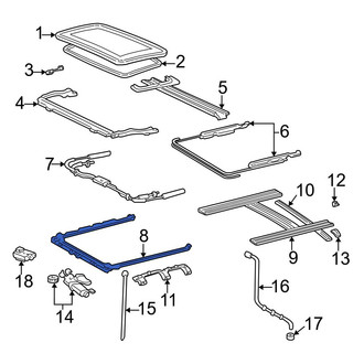 Toyota OE - Sunroof Reinforcement