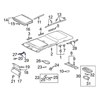 Toyota OE - Front Interior Grab Bar