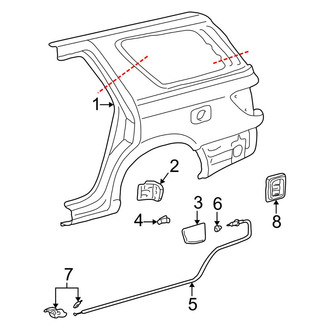 Toyota OE - Quarter Panel & Components