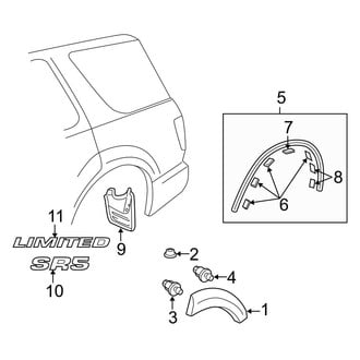 Toyota OE - Quarter Panel - Exterior Trim