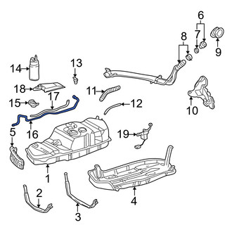 Toyota OE - Fuel Hose