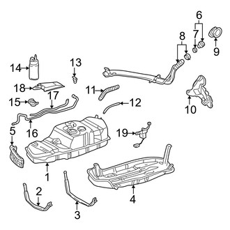 Toyota OE - Fuel System Components
