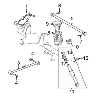 Toyota OE - Rear Upper Suspension Control Arm Bolt