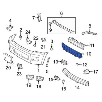Toyota OE - Front Lower Grille