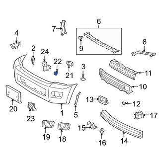 Toyota OE - Front Parking Aid Sensor Housing