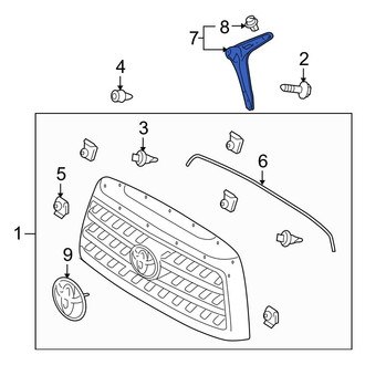 Toyota OE - Left Grille Bracket