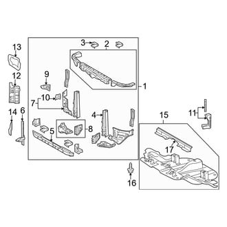 Toyota OE - Radiator Support