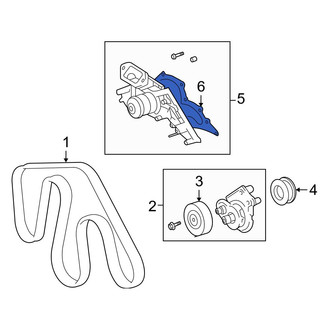 Toyota OE - Engine Water Pump Gasket