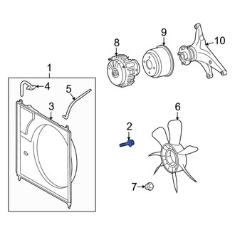 Toyota OE - Headlight Level Sensor Bolt