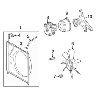 Toyota OE - Cooling Fan