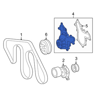 Toyota OE - Engine Water Pump