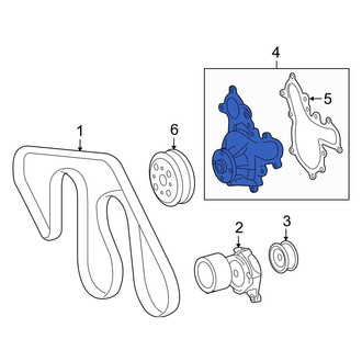 Toyota OE - Engine Water Pump