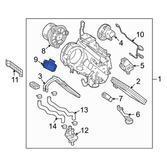 Toyota OE - Rear HVAC Control Module