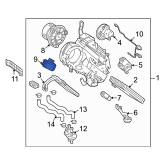 Toyota OE - Rear HVAC Control Module