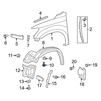 Toyota OE - Fender Bolt
