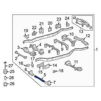 Toyota OE - Front Frame Crossmember