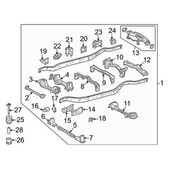 Toyota OE - Frame & Components