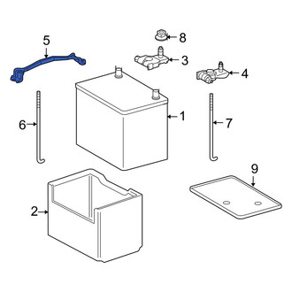 Toyota OE - Battery Hold Down