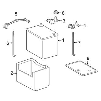 Toyota OE - Electrical - Battery
