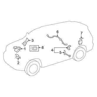 Toyota OE - Electrical - Ride Control Components (Limited / Platinum / SR5)