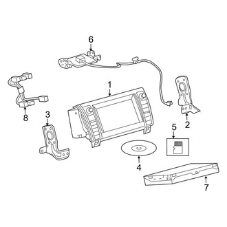 Toyota OE - Electrical - Navigation System Components