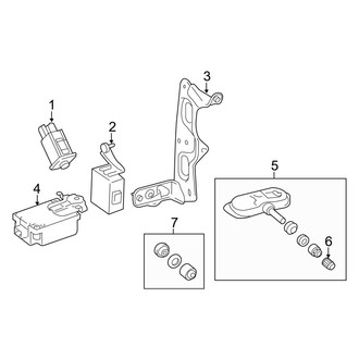 Toyota OE - Electrical - Tire Pressure Monitor Components