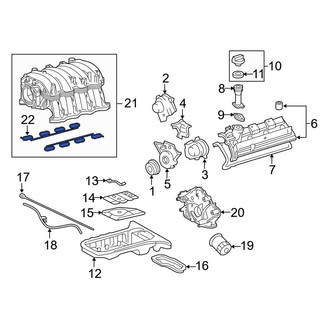 Toyota OE - Engine Intake Manifold Gasket