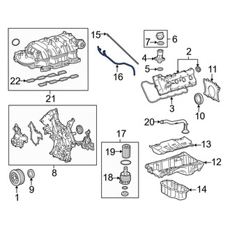 Toyota OE - Engine Oil Dipstick Tube