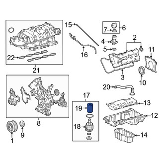 Toyota OE - Engine Oil Filter Element