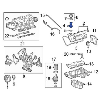 Toyota OE - Engine Oil Filler Tube