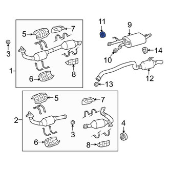Toyota OE - Exhaust System Hanger