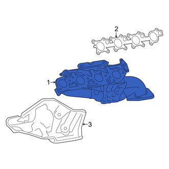 Toyota OE - Left Exhaust Manifold