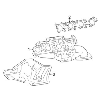 Toyota OE - Exhaust System - Manifold (5.7L)